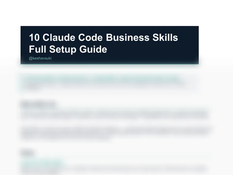 10 Custom Skills for Business Owners