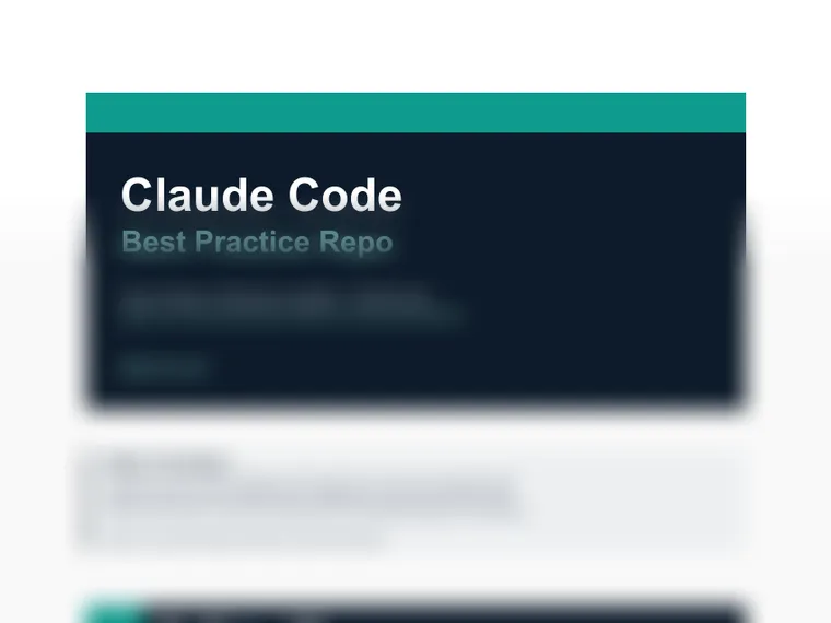 Best Practice Repo Setup Guide