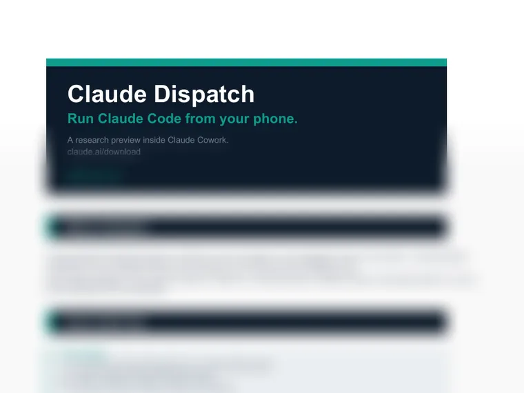 Claude Dispatch Setup Guide