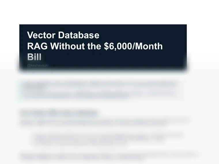 Custom Vector Database Setup