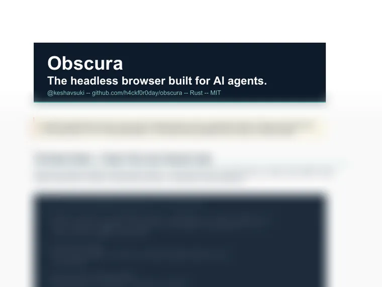 Obscura AI Browser Setup Guide