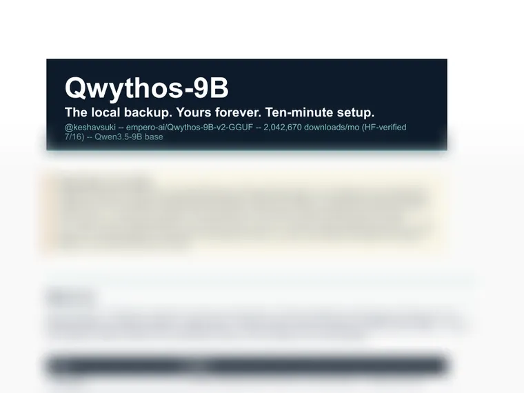 Qwythos Setup Guide
