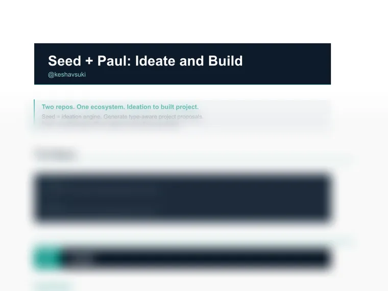 Seed + Paul Claude Code Guide