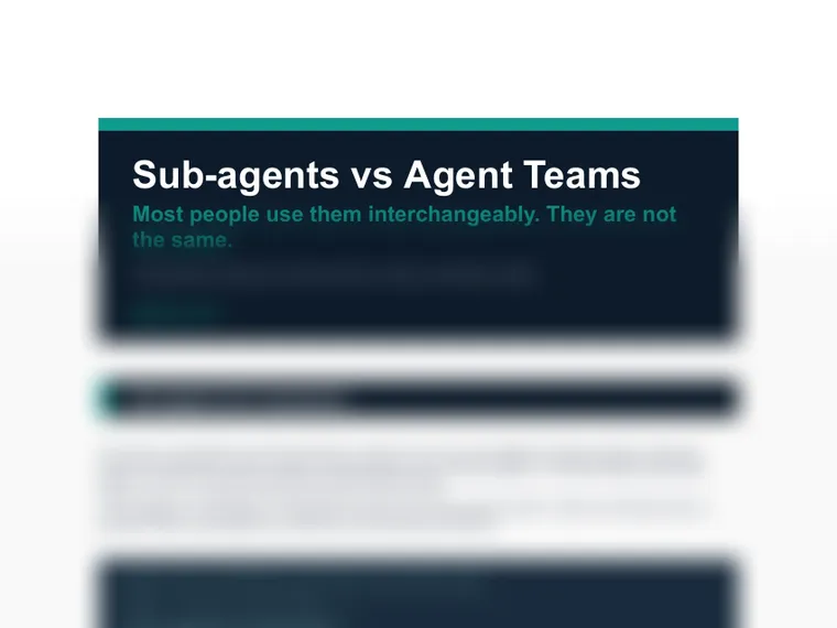 Sub-Agents Vs Agent Teams Guide
