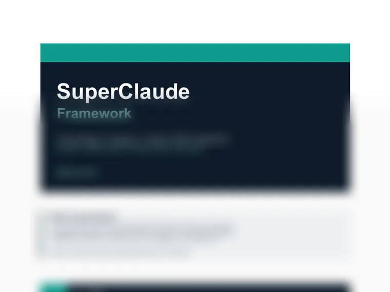 Superclaude Install Guide